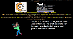 Desktop Screenshot of cartvideo.it